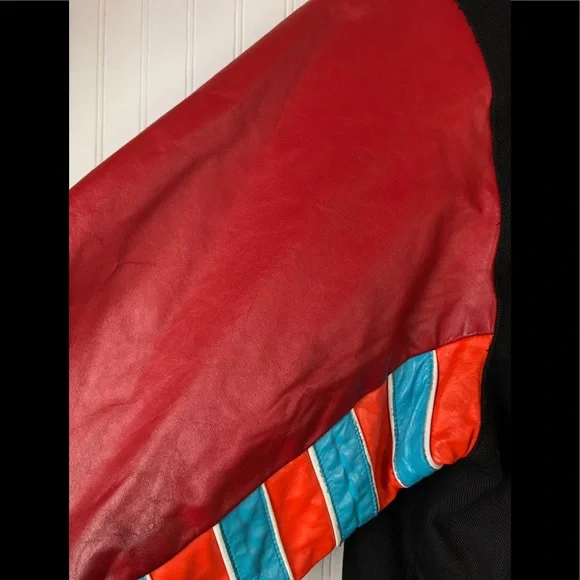 Jeff Hamilton Men's MulticolorVintage Coca Cola TV Jacket Sz XL